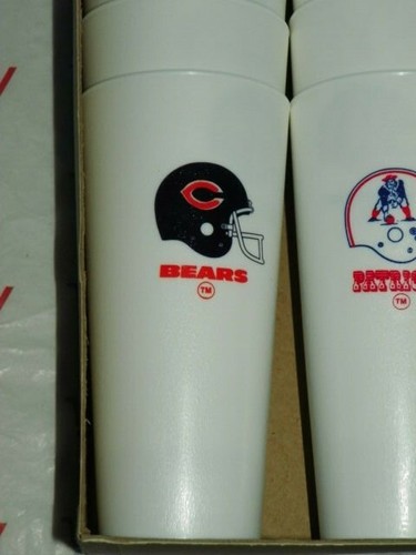 1983 NFL Tumbler Collectors Edition Officially Licensed Set 28 Gläser Selten Neu - Bild 6 von 9