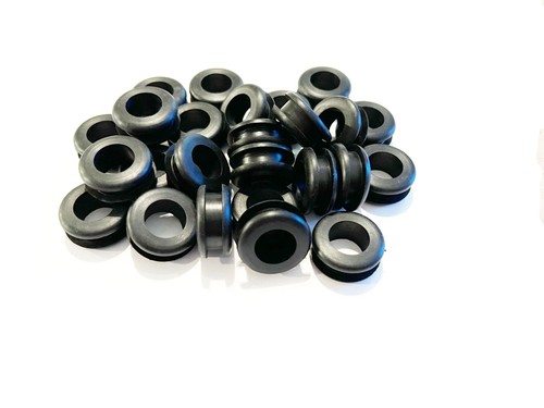 50-Pack of Rubber Grommet Wiring Bushings, 5/8" ID, 1/4" Groove, Fits 7/8" Hole - Picture 2 of 2