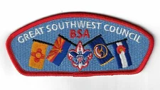 Great Southwest Council BSA SAP S3 RED Bdr. [GA-2045]