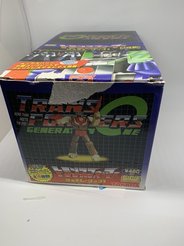 Transformers Generation 1 G1 SCF Super Collection Figure ACT 3 CLEAR CHASE BOX - Foto 3 di 9