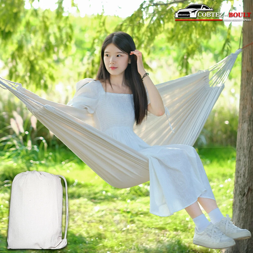 Swing chair 2024 bed outdoor
