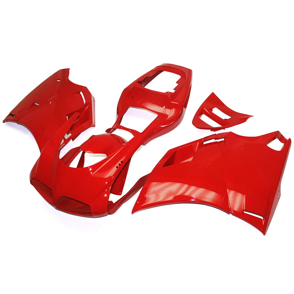 For Ducati 996/748 Biposto 1996 1997 1998 1999 2000 2001 2002 Red Fairings Kit Foto 2 de 4
