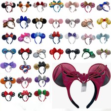 111 Styles Mickey Bow Minnie Mouse Ears DisneyParks Bow Purple Belle Headband
