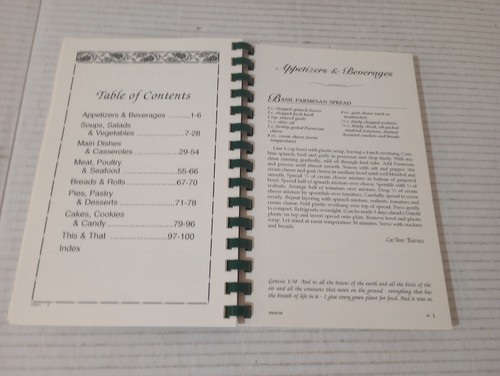Recipes The Fruit Of The Spirit Presbyterian Church Of The Master Cookbook 1999 - Picture 9 of 18