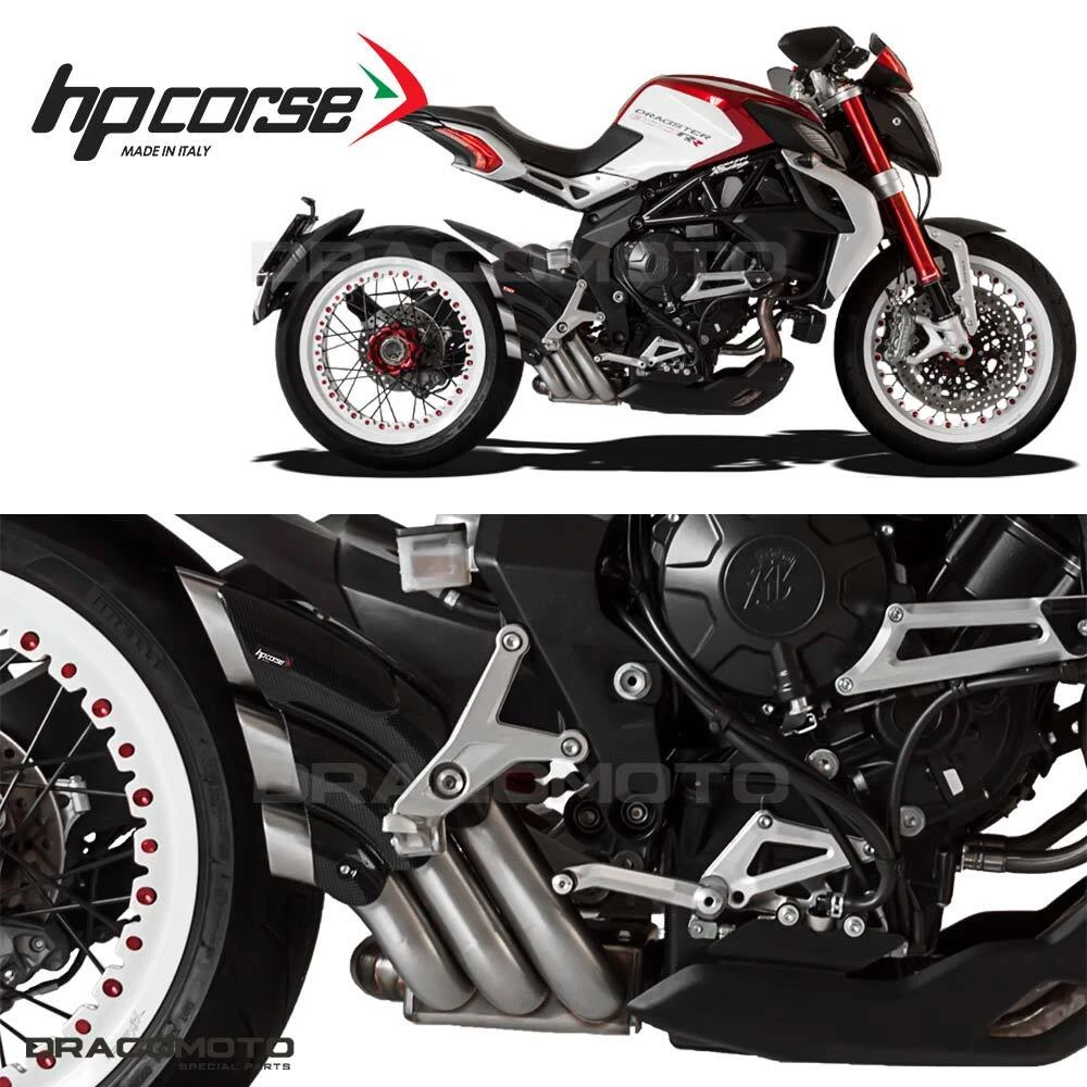 MV AGUSTA DRAGSTER 800 2014 2015 Pot chappement HP CORSE HYDROTRE