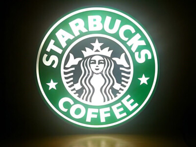●STARBUCKSスターバックス旧ロゴスタバ風看板LED仕様● s-l400.jpg