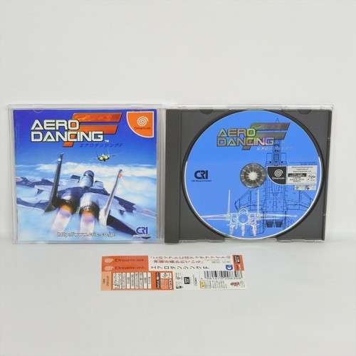 Aero Dancing F T-6804M Sega Dreamcast JAPAN