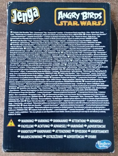 Angry Birds - Star Wars - Jenga Hoth - Hasbro Gaming mit OVP! - Bild 5 von 8