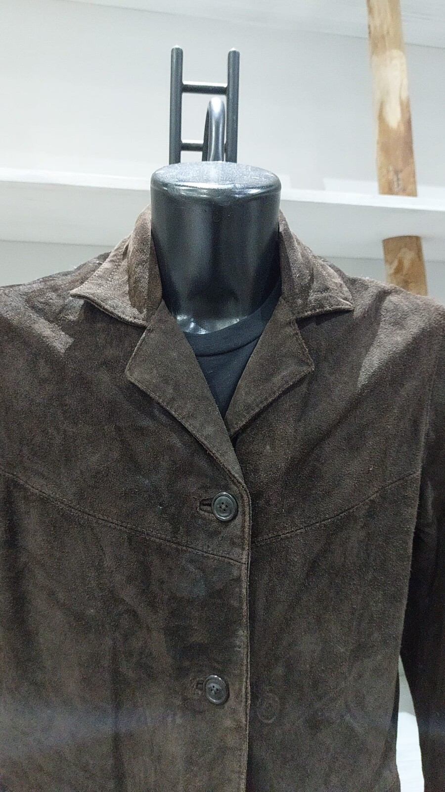 Used Brown Leather Jacket For Men Size 42 PGC128PI