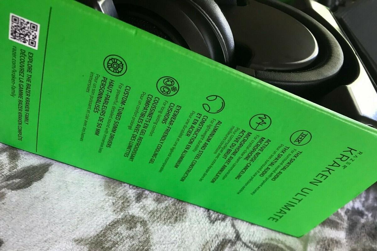 Razer Kraken Ultimate, $130 Headset, For $49.99 | eBay
