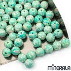 LIGHT TURQUOISE SYNTHETIC LAB CREATED OPAL FULL DRILL ROUND BEADS 2-8mm WP002AF