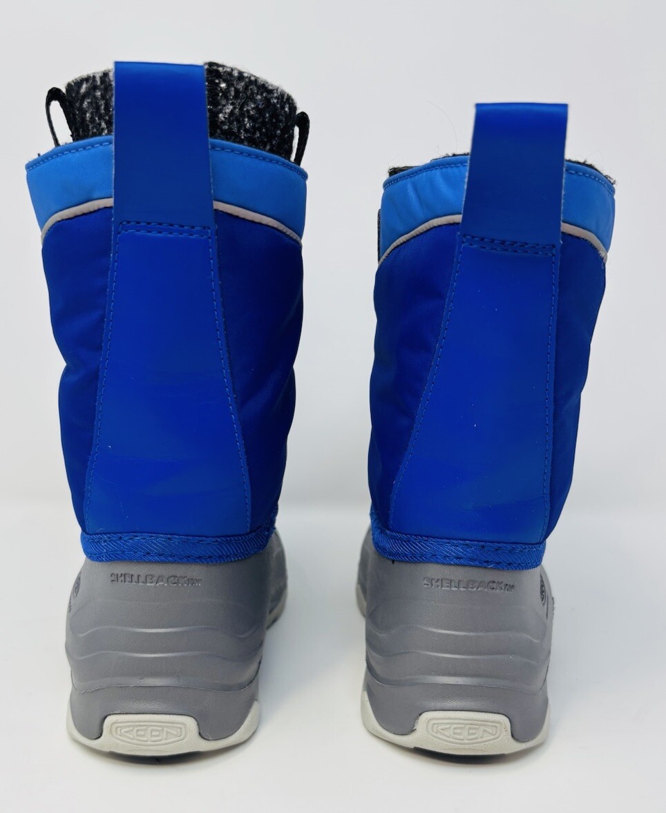 Stivali KEEN Lumi II bambino taglia 8 blu grigio invernali neve impermeabili outdoor 1021970