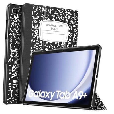  Case for Samsung Galaxy Tab A9+/A9 Plus 11 Inch 2023, Slim Black Notebook