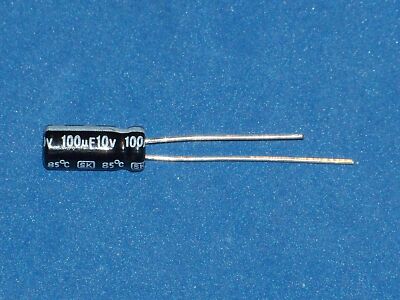 20 x Elko, radial, 100µF (100uF)/10V/85°C, Jamicon SKR, Ø5x11mm