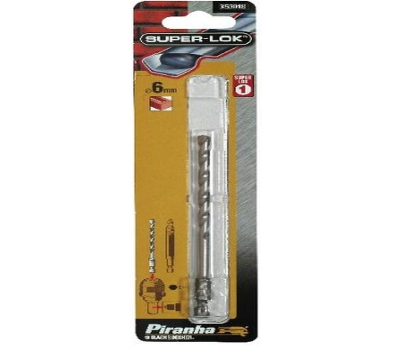 BLACK&DECKER - PUNTA PER TRAPANO 6MM