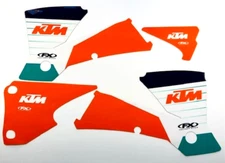 Factory Effex SR1 Graphics Shrouds KTM SX SXF 125 - 525 01 02 03 04 NEW