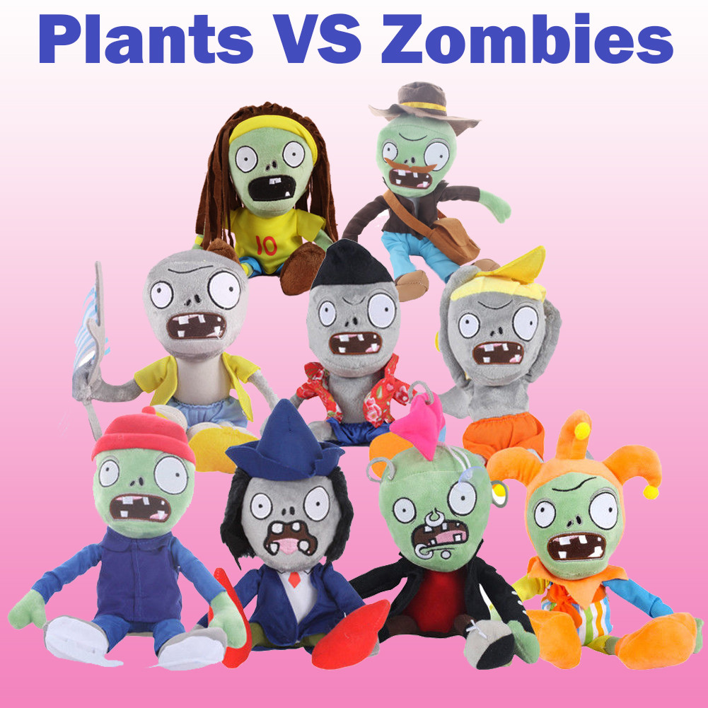 Peluche Plants Vs Zombies, Morbido Giocattolo Per Bambini, Regalo, Multicolore