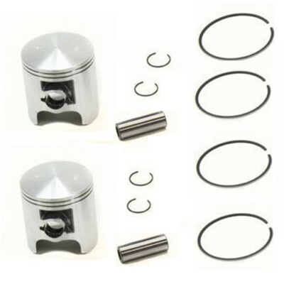 2 Piston Kits Arctic Cat JAG 2000 F/A- 275cc ('78-80) 54.00MM