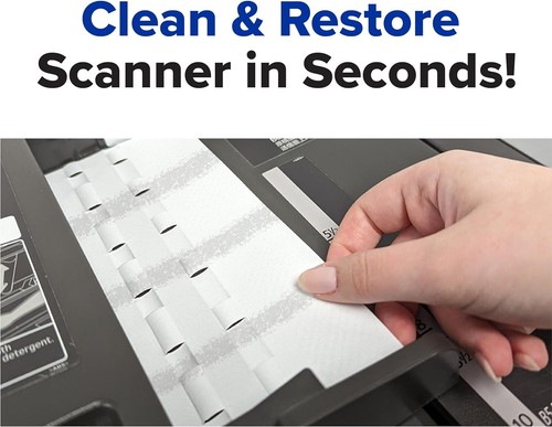 15-Pack Scanner Cleaning Cards Presaturated with WonderSolvent for Consistent... - Afbeelding 6 van 9