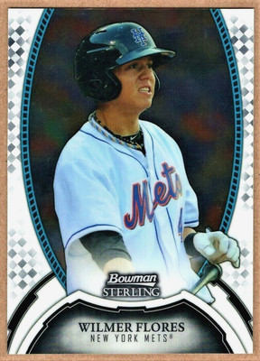 Wilmer Flores - 2011 Bowman Sterling Prospects RC