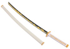 Demon Slayer Kimetsu no Yaiba Cosplay Agatsuma Zenitsu 41in Weapon Sword Prop