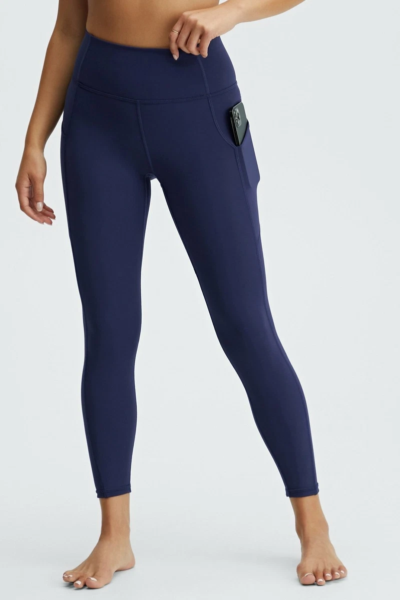 Fabletics Oasis High-Waisted Pocket 7/8 Legging Abyss LG2041751