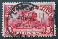 U.S. Used #Q5 5c Parcel Post, XF. Chicago CDS Cancel. A Gem!