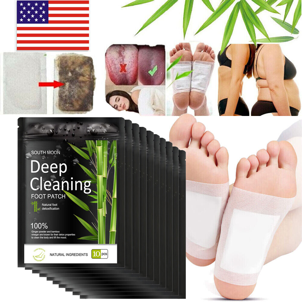 Bandoo Cleansing Detox Foot Pads Patches Foot Detox Pads Pain Relief