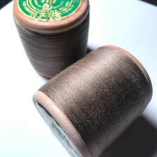 Consolidated Irelin #18 Linen Carpet Thread Spool Khaki Green INDIVIDUALLY SOLD
