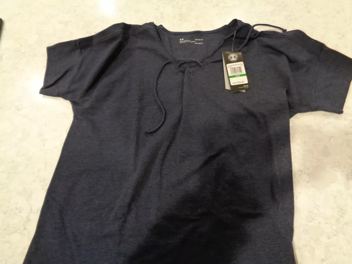 Women s Navy Fade Heather Under Armour Sportstyle Stadium Size