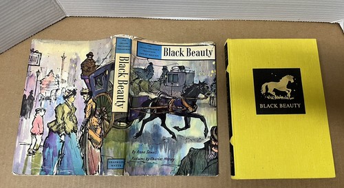Black Beauty The Around the World Treasures Anna Sewell, 1959 1st Print HCDJ VTG - Picture 6 of 15