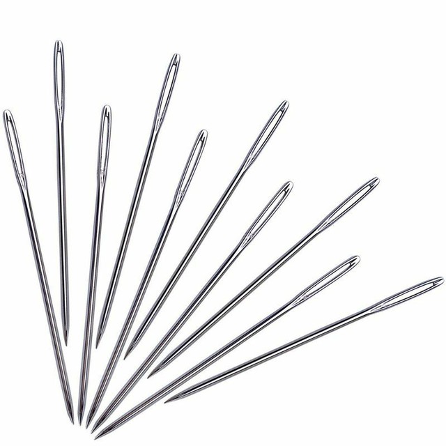 30pcs 5.2 Cm Largeeye Stitching Needles Hand Sewing Needles for