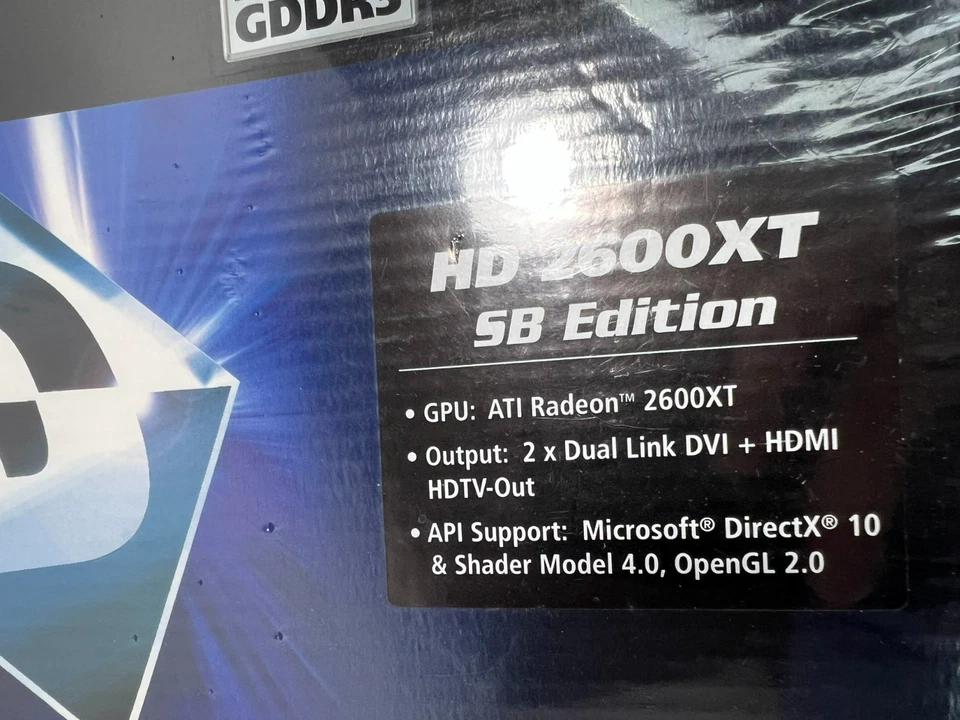 Diamond Radeon 2600XT256PE3SB HD2600 XT 256MB PCIE ATI RADEON DDR3 VIDEO CARD SB - Image 3 of 4