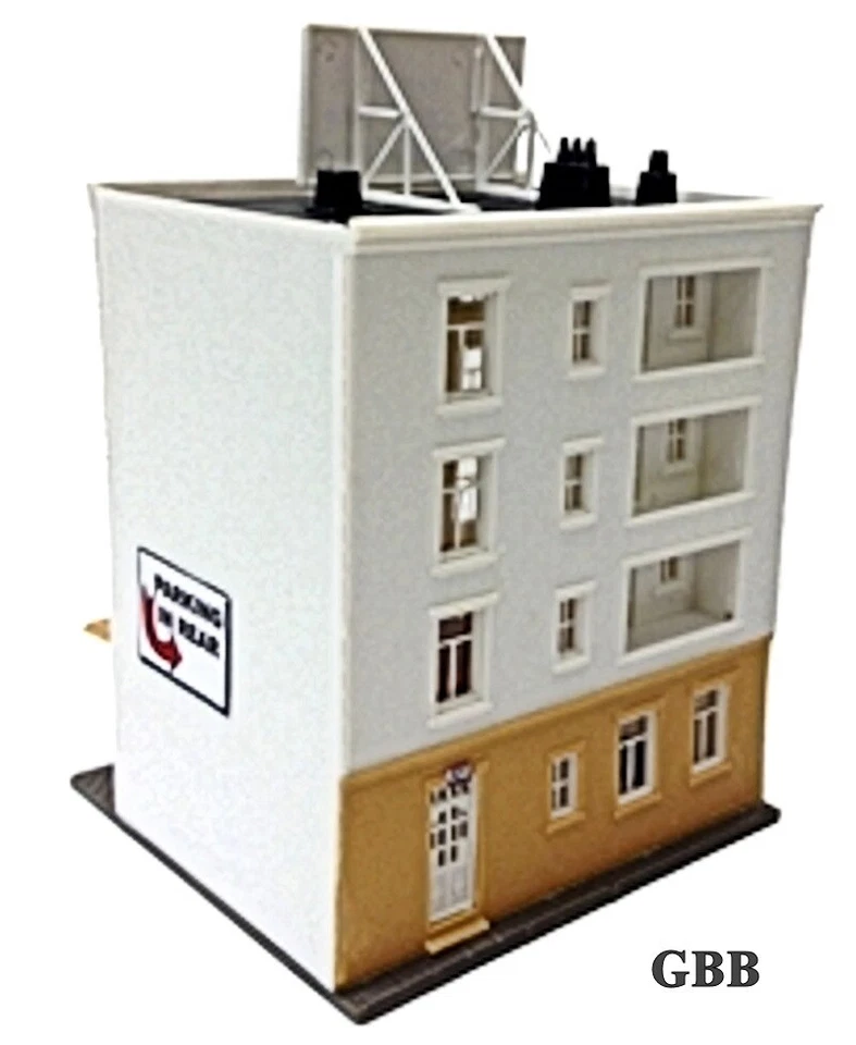 BROWN COFFEE COMPANY & COFFEE SHOP KIT 'N' Scale Model Power New Sealed 1592 - Image 3 of 3