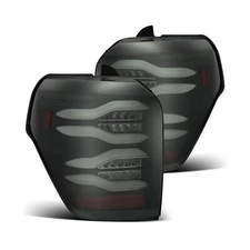 Alpharex For 10-24 4Runner PRO-Series LED Tail Lights Jet Black