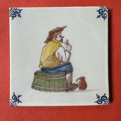 Vintage Tile 5x5 Card Player