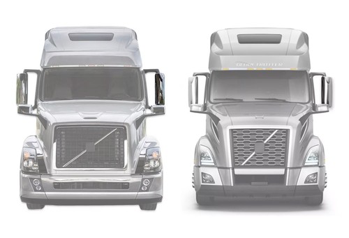 Cubierta Espejo Puerta Cromo Lado Izquierdo Compatible con Camiones Volvo VNL 2004-2024 - Imagen 3 de 8