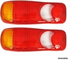 2pcs Rear Tail Lamp Light Lens For Citroen Jumper Renault Master