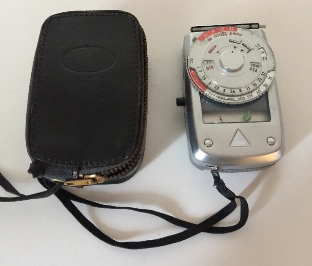 Vintage Sekonic Light Reader Meter With Original Case J011 eBay