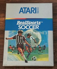 BRAND NEW SEALED REALSPORTS SOCCER 1985 Atari 5200 video game cartridge 5213 image