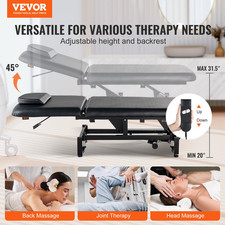 Professional Electric Lift Massage Table, 550LBS