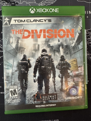 Tom Clancy's: The Division, XBOX ONE, Hazmat Gear Set, Tested & Working, Clean!