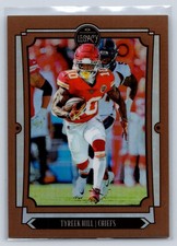 2019 Panini Legacy #54 Tyreek Hill Premium Edition Bronze Prizm #/35
