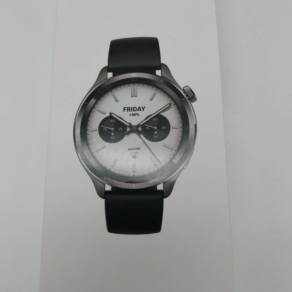 Xiaomi Watch S4 Einheitsgröße Black – 1.43" AMOLED, 2200 Nits, 15 Tage Akku, 5AT - Bild 4 von 4