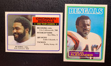 Cincinnati Bengals     1983 Topps Football   Charles Alexander    Pete Johnson