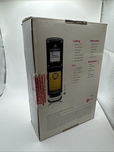 Selten neu versiegelt in Verpackung - 2008 Motorola Motoactv W450 gelb - Bild 3 von 10