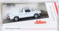 Schuco  1/64 Volkswagen Caddy 1988 pick-up white 247691