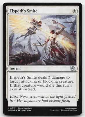 Elspeth's Smite #13 (NM) March of the Machine MOM Magic MTG