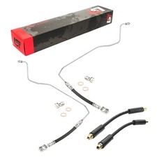 4x Bremsschlauch Rohrleitungen Satz vorne hinten für SKODA SUPERB I 3U4