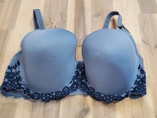 Wacoal Women's Embrace Lace Contour Bra Blue Size 38DD